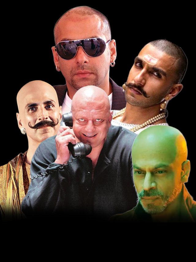 Bollywood Actors Went Bald For Movie Roles | फ़िल्मी सितारे जो  हुए गंजे