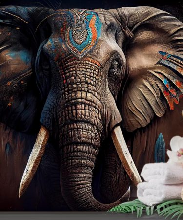 Rare Elephant Spa In India