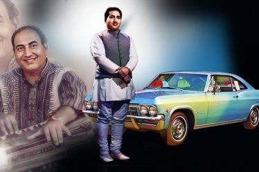 Mohammad Rafi with Impala Car