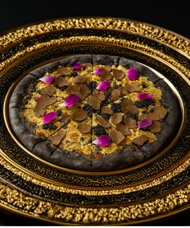 World's costliest pizza at Industry Kitchen Restaurant which is also mentioned in Guinness World Records