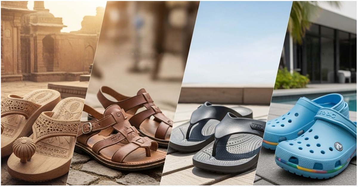 History of Slippers from Puratan yug to the Modern times