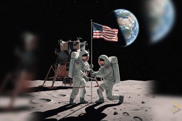 USA Moon Landing in 1969