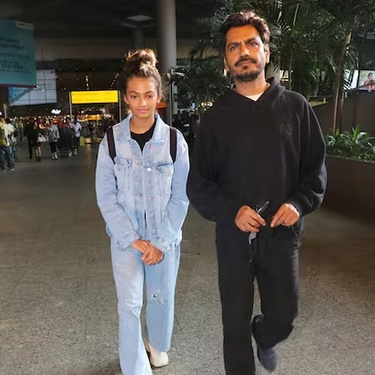 Nawazuddin with daughter Shora